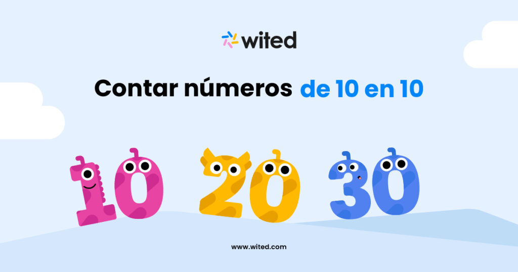 Contar números de 10 en 10